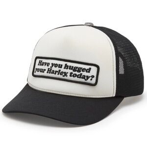 Harley Davidson- Hug a Harley Trucker Cap
